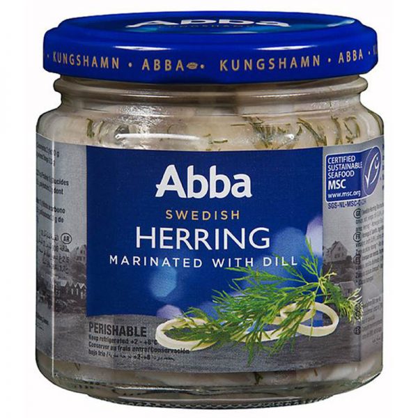 Arenque Marinado com Endro Abba Seafood 240g