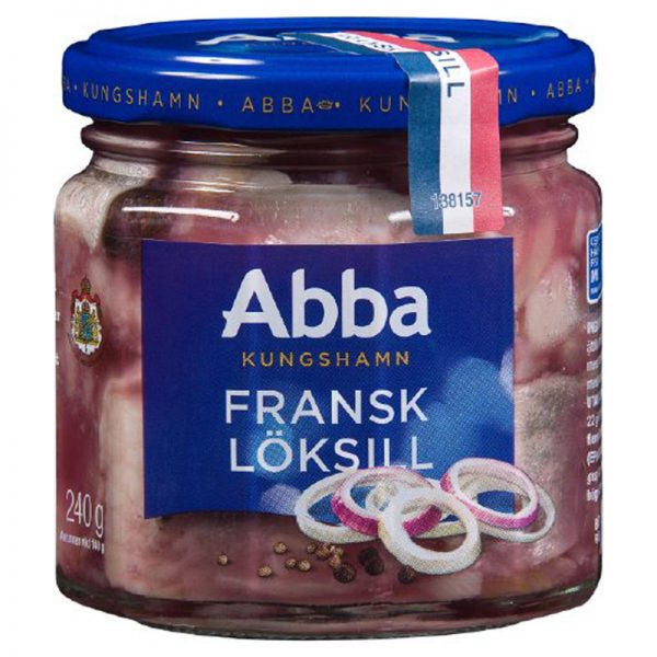 Arenque Marinado com Cebola Roxa Abba Seafood 240g