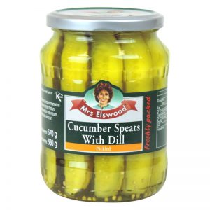 Mrs Elswood Cucumber Spears with Dill 670g