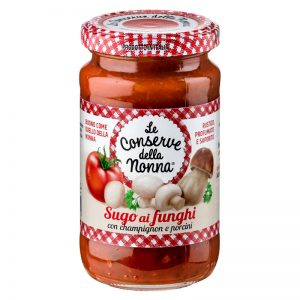 Molho de Tomate com Cogumelos Le Conserve della Nonna 190g