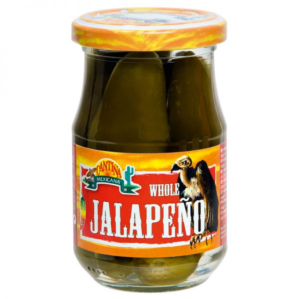 Pimentos Jalapeño Verdes Inteiros Cantina Mexicana 190g