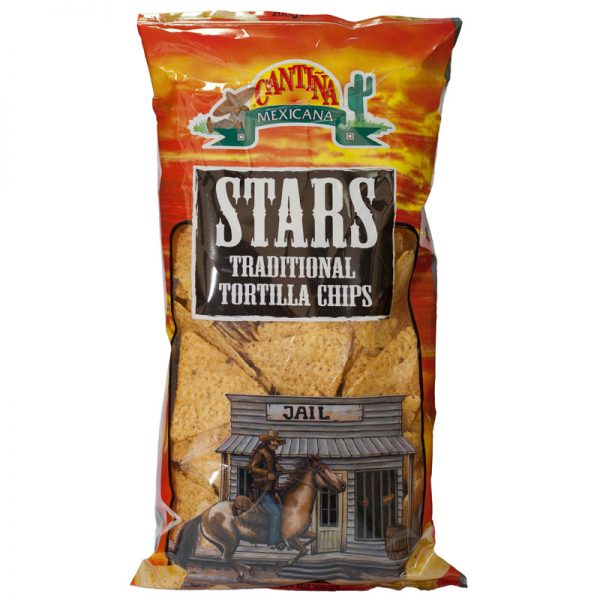 Cantina Mexicana Stars Traditional Tortilla Chips 200g