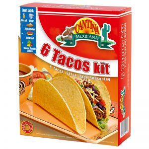 Kit Tacos (6un) Cantina Mexicana 195g