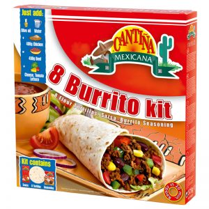 Kit Burritos 8 (un) Cantina Mexicana 500g