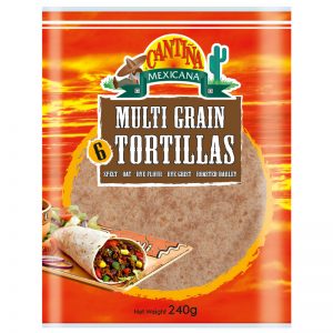 Cantina Mexicana 6 Multi Grain Tortillas 240g