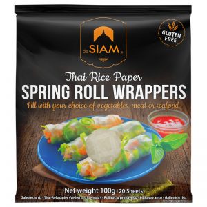 deSIAM Thai Rice Paper - Spring Roll Wrappers 100g