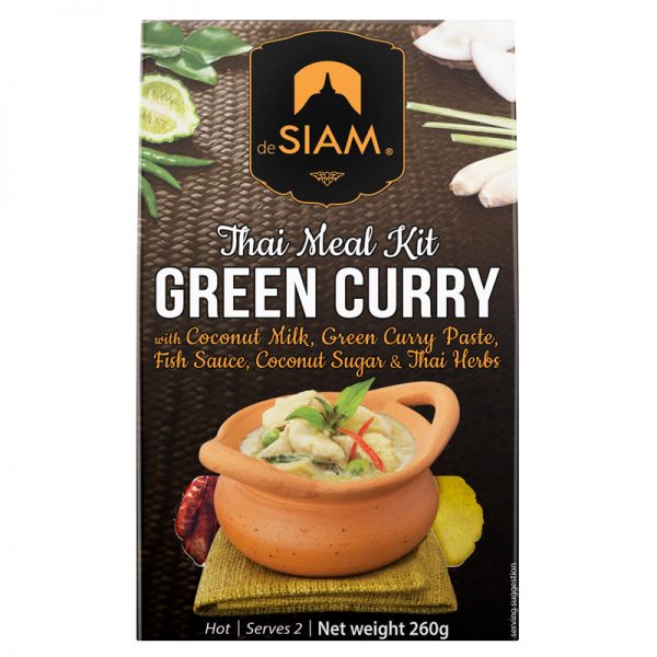 Kit Thai de Caril Verde deSIAM 260g