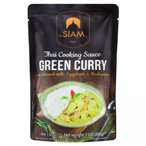 deSIAM Thai Cooking Sauce Green Curry 200g