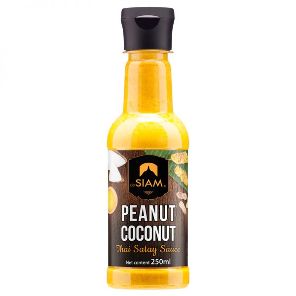 deSIAM Peanut coconut Thai Satay Sauce 250ml