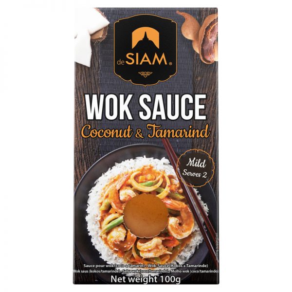 Molho de Coco e Tamarindo para Wok deSIAM 100g