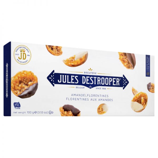 Florentines de Amêndoa Jules Destrooper 100g