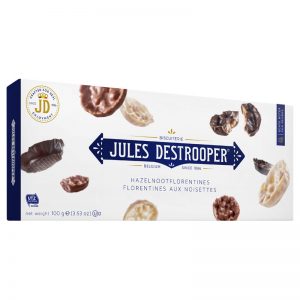 Florentines de Avelã Jules Destrooper 100g