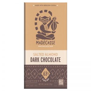 Chocolate Preto Amêndoa Salgada 63% Madécasse 75g
