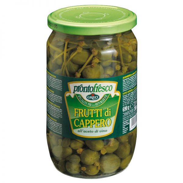 Pronto Fresco Cherry Capers in Vinegar 690g