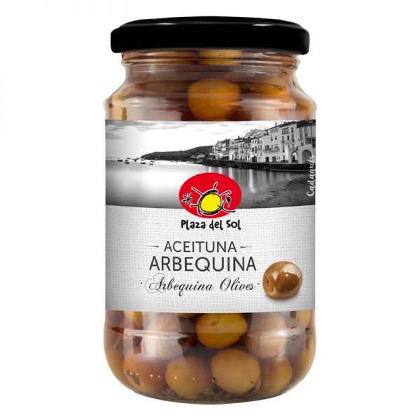 Azeitonas Arbequina Plaza del Sol 350g