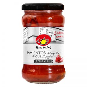 Plaza del Sol Whole Piquillo Peppers 290g