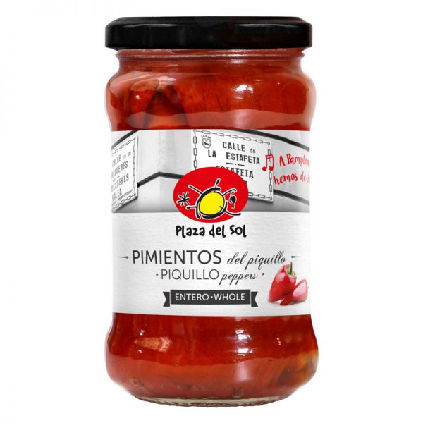 Pimentos de Piquillo Inteiros Plaza del Sol 290g