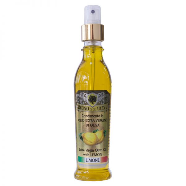 Regno degli Ulivi Extra Virgin Olive Oil with Lemon Spray 190ml