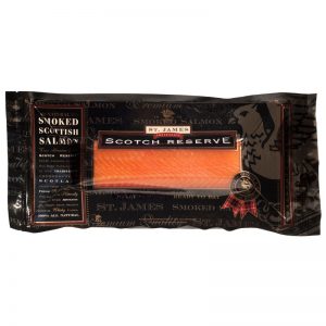 Lombo de Salmão Fumado Escocês Balik Scotch Reserve St. James Smokehouse 240g