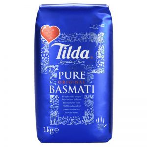 Arroz Basmati Puro Tilda 1kg