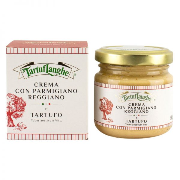 Creme de Queijo Parmigiano Regiano com Trufas Tartuflanghe 90g