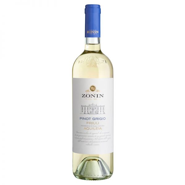 Pinot Grigio Friuli Aquileia Branco DOC Zonin 750ml