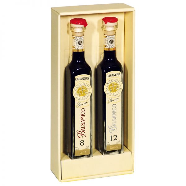 Condimento Balsâmico Gift Box 8/12 Anos Casanova 200ml