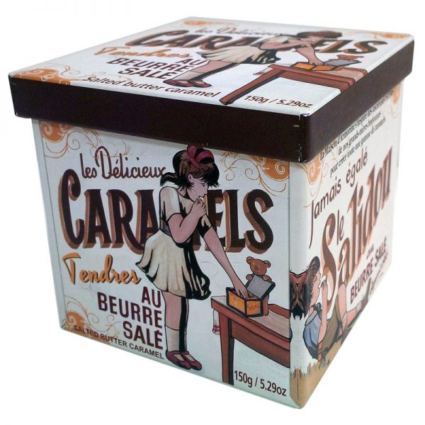 Caramelos da Bretanha em Lata Quadrada La Maison Armorine 150g