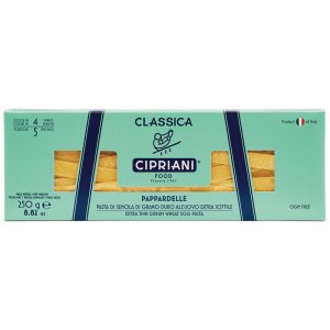 Cipriani Pappardelle - Extra Thin Durum Wheat Egg Pasta 250g