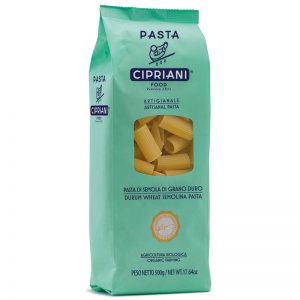 Cipriani Rigatoni - Durum Wheat Semolina Organic Pasta 500g