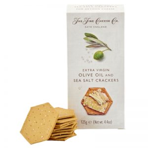 The Fine Cheese Co. Extra Virgin Olive Oil and Sea Salt Crackers 125g