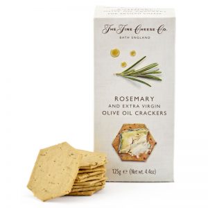 The Fine Cheese Co. Rosemary and Extra Virgin Olive Oil Crackers 125g