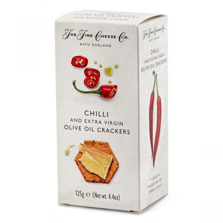 The Fine Cheese Co. Chilli and Extra Virgin Olive Oil Crackers 125g