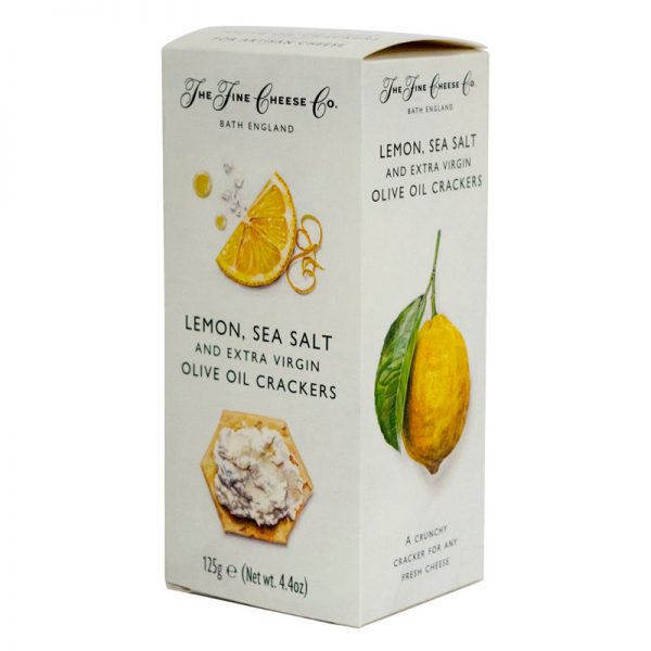 Sea Salt and Extra Virgin Olive Oil Crackers 125g