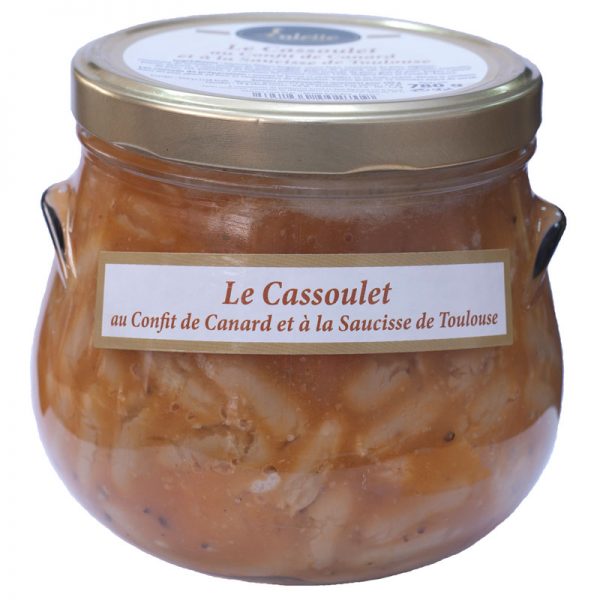 Cassoulet com Confit de Pato e Salsicha de Toulouse Valette 780g