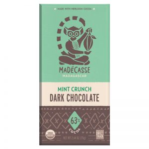 Chocolate Preto com Menta 63% Biológico Madécasse 75g