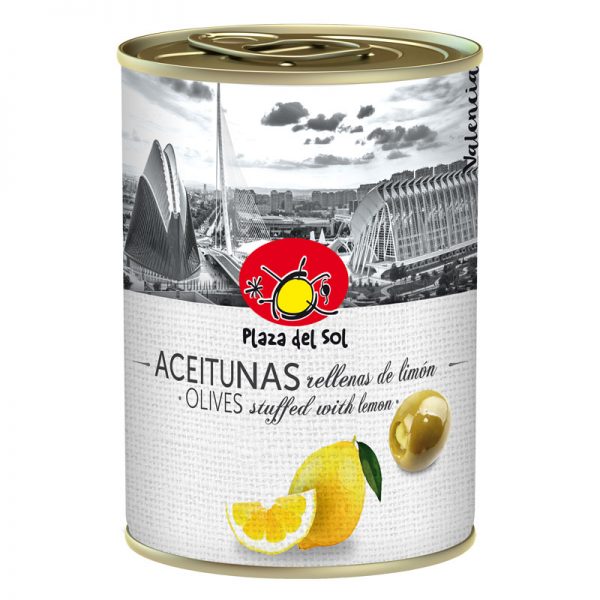 Plaza del Sol Olives stuffed with Lemon 280g