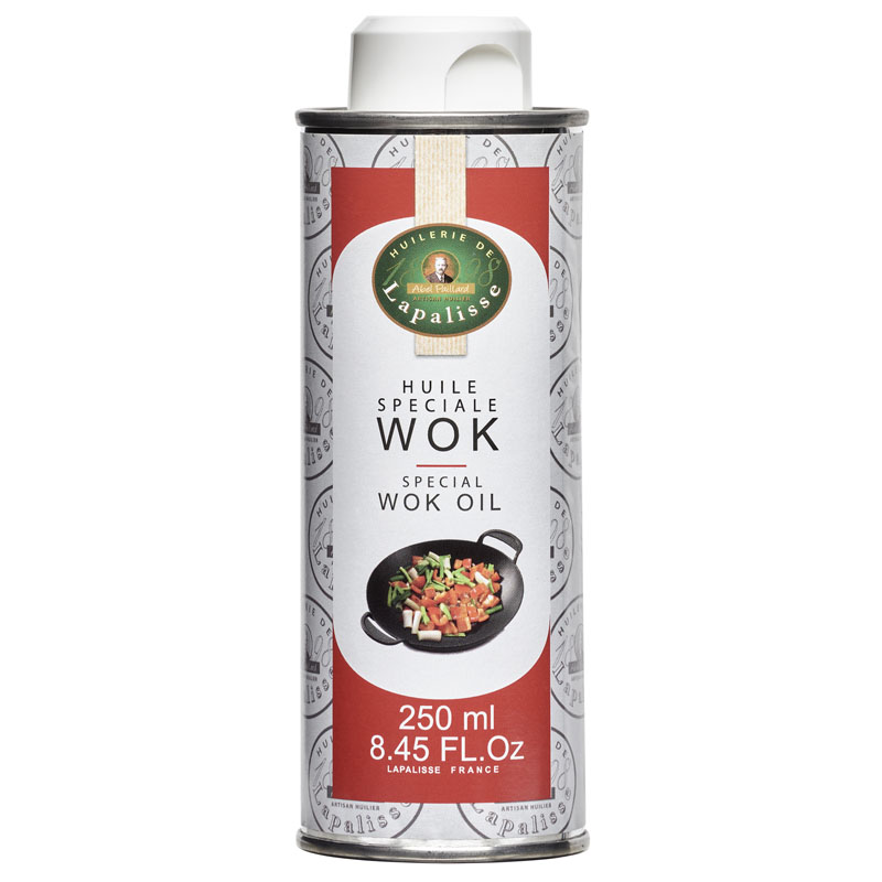 Huile Wok Go Tan Wok Oil 25 Huileries de Lapalisse Special Wok Oil 250ml