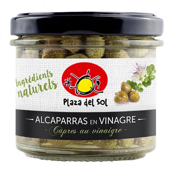 Plaza del Sol Capers in Vinegar 110g