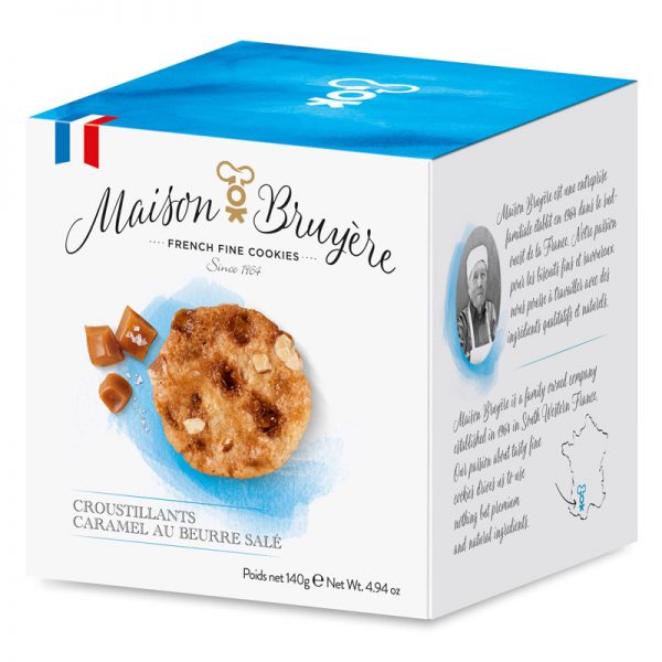 Maison Bruyère Salted Caramel Crisps 140g