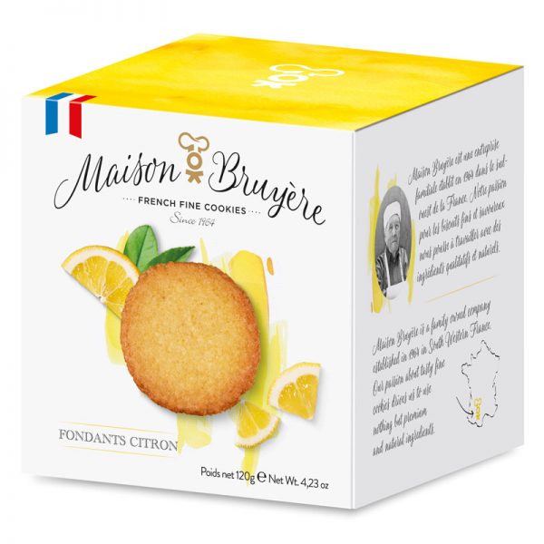 Bolachas de Limão Maison Bruyère 120g