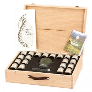 Conjunto de Pimentas em Mala de Madeira Terre Exotique 200g