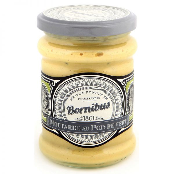 Mostarda com Pimenta Verde Bornibus 250g