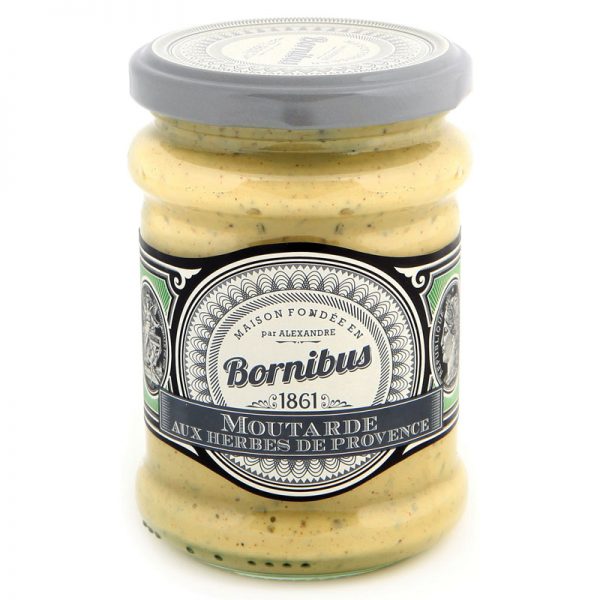 Mostarda com Ervas de Provença Bornibus 250g