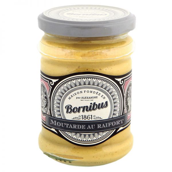 Bornibus Horseradish Mustard 250g