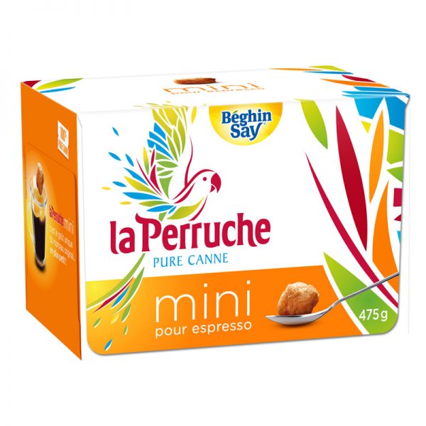 Mini Cubos Açúcar Cana Mascavado La Perruche 475g