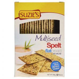 Suzies Suzie´s Multiseed Spelt Flatbread 125g