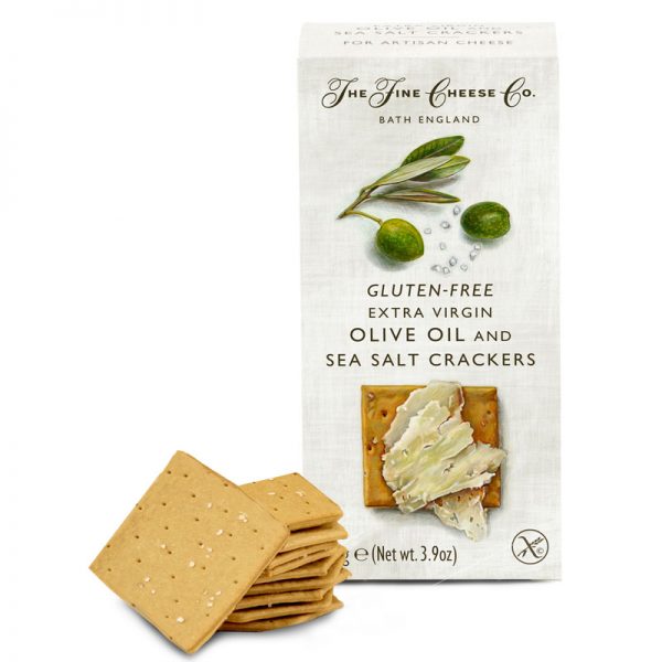 Crackers Azeite Sal Marinho Sem Glúten The Fine Cheese Co. 100g