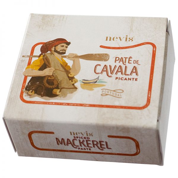 Paté de Cavala Picante Nevis 65g