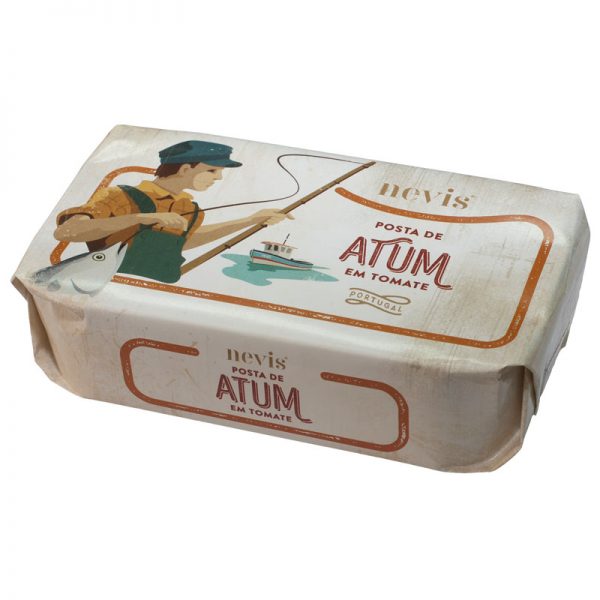 Posta de Atum em Tomate Nevis 120g